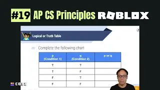 [AP CS Principles Roblox] Logical Operators - or