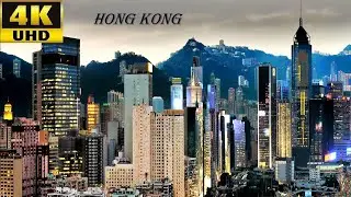 Hong Kong China 4K Ultra HD Video Гонконг Китай 4К видео 中国香港
