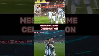 MESSI BIGTIME CELEBRATION (REEL VS REAL) • EFOOTBALL24 ✨ 
