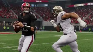 New Orleans Saints vs Atlanta Falcons - NFL Week 4 2024 Full Game Highlights - (Madden 25 Sim)