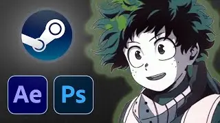 Steam Artwork Design Timelapse - GerryWaldie