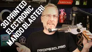 3D Printed Electronic Mando Blaster - Demo and Release Info