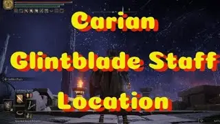 Elden Ring - How to Find the Acadian Glintblade Staff - Glintstone Craftsman’s Cookbook 3 Location
