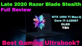 Razer Blade Stealth 13 2020 Review - 1165G7 - GTX 1650 TI Max-Q - Best Light Gaming Laptop in 2020?