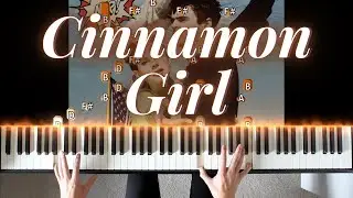 Cinnamon Girl Lana Del Rey - Piano Tutorial