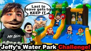 SML Parody: Jeffy's Water Park Challenge!