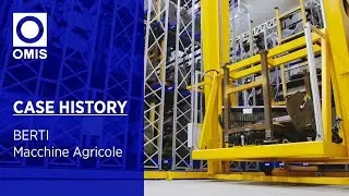 BERTI Macchine Agricole - OMIS automatic handling systems integrated with a mobile racking system