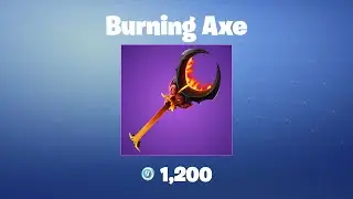 Burning Axe | Fortnite Pickaxe