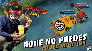 REPARTIENDO PAPITAS 🥔 JOHNSON MOBILE LEGENDS 🔰