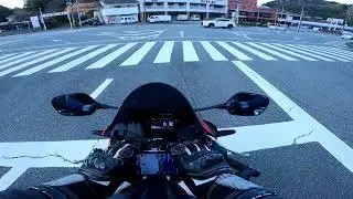 近畿ツーリングDay1【CBR600RR Stock Exhaust Sound】