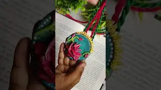 আমার প্রথম clay jwellery. কেমন হয়েছে জানাতে ভুলোনা কিন্তু🗣️👀