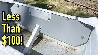 Aluminum Boat Transom Replacement - Replace your small boat transom!