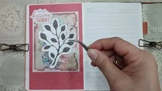[A Page at a Time #267] decorate a journal with me
