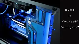 DIY Maingear Vybe (Lancool 1) Intel 10900k and RTX 3080 TUF OC with a custom Bitspower Loop APEX ICS