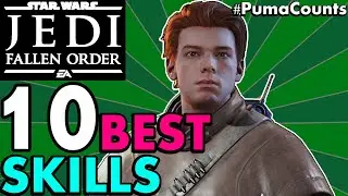 10 BEST SKILLS in STAR WARS: JEDI FALLEN ORDER (All The Best FORCE POWERS in SKILL TREE) #PumaCounts