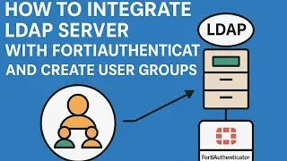 How to Integrate LDAP Server with Fortiauthenticator and Create User Groups
