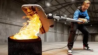 WHAT IF YOU SUCK UP A FIRE WITH A VACUUM CLEANER