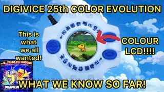 Digivice 25th Color Evolution - What We Know So Far #digimon #digivice #digimoncon