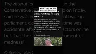 Tory MP Neil parish watched porn in Parliament (Recap)