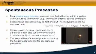 Spontaneous Processes and Chemical Potential | OpenStax Chemistry 2e 16.1