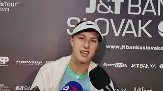 J&T Banka Slovak Open 2024 - Rozhovor s Renátou Jamrichovou