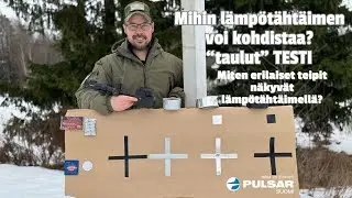 Lämpötähtäimen kohdistustaulut vertailussa. Mihin lämpötähtäimen voi kohdistaa? METSÄSTYS