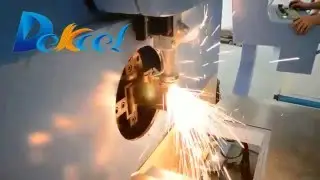 Automatic Fiber Tube Laser Cutting Machine With Feeding Device
