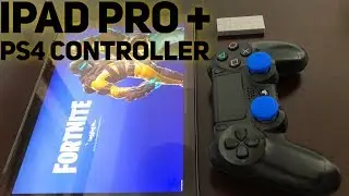 i Tried 8bitdo + PS4 Controller on Fornite Mobile IOS devices / iPad Pro 2018
