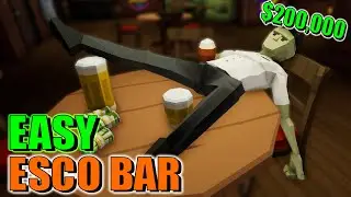 EASY Esco Bar Heist Stealth Challenge! (One Armed Robber TIPS/TRICKS)