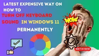 How to turn off keyboard sound in windows 11