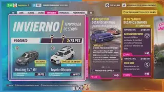 Subasta de Autos Duplicados al Final - Invierno Serie RACEOFF - Forza Horizon 5
