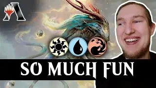 COOLEST JESKAI COMMANDER EVER! | Hinata Dawn Crowned Control Historic Brawl Commander