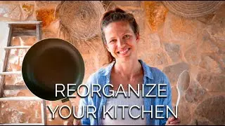 How to REORGANIZE YOUR KITCHEN - easy tips so you can start today! #getorganized #stayorganized