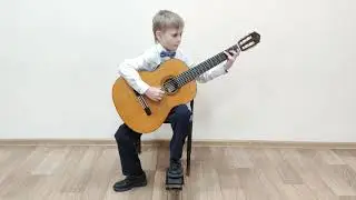 Зленко Макар Андреевич, 2-ая Младшая группа: 7-8 лет, М. Каркасси - Марш.