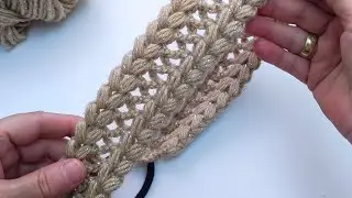 yepyeni bir bandana modeli çok ta kolay 🤗