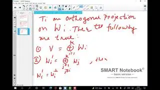 MA412, Lecture no 34  (Spectral decomposition Theorem) by Tapas Chatterjee, IIT Ropar