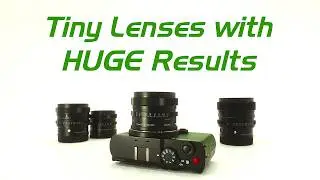 Theses Lenses make Small Cameras Make Sense / Featuring the Lumix S9 and Sigma i-series lenses