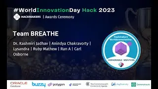 #WorldInnovationDay 2023 Honorable Mention: Team BREATHE