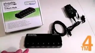 Plugable 7 Port USB 3.0 Hub Unboxing/Review