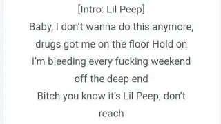 Lil Peep - Clarity (Instrumental, 2015)