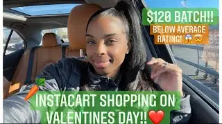 INSTACART shopping on Valentines Day 2022! | Super Quick Big Batch