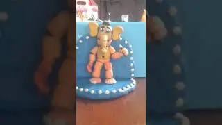 Аниматроник слон волшебник из игры фнаф 6 из пластилина обзор