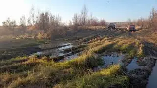 Нива штурмует топкое место