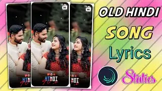 Alight Motion Video Editing | Tune Pehli Nazar Mein Sanam 90s Hindi Song || New Status Video Editing