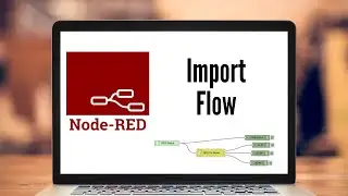 How to import flow from Node red example