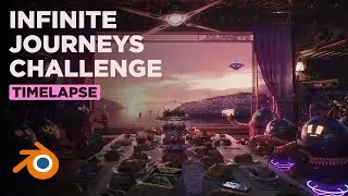 Infinite Journeys Challenge 🌍Earthly Meal🌎 - 3D Timelapse