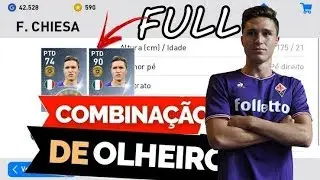 F.CHIESA  SCOUT COMBINATION - E-FOOTBALL EVOLUTION SOCCER 2020