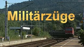 Militärzüge Einst und Jetzt
