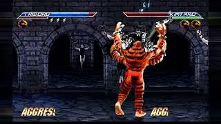 BTW MUGEN - Chameleon Team vs. Shokan Team