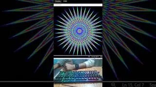 Amazing python graphic design | Python turtle | Python colorsys 